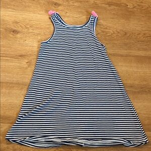 Cat & Jack Blue and White Striped Top